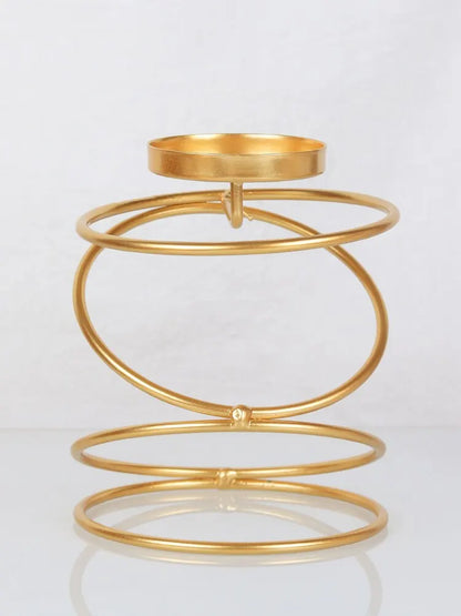 Bougeoir Spirale Élégant – Pour une Maison Chaleureuse et Raffinée
