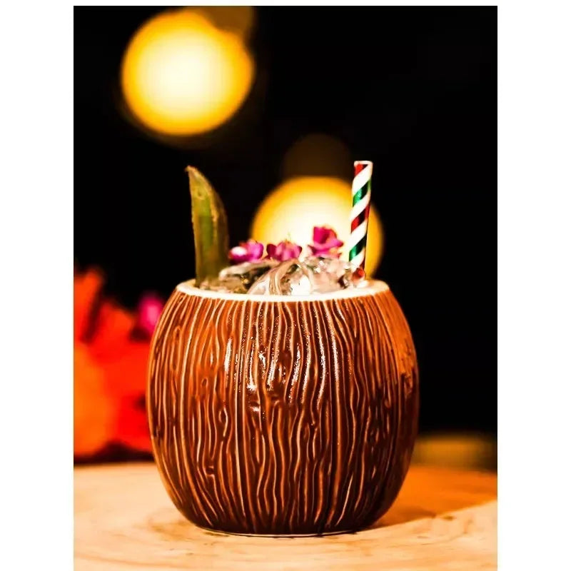 Mug Tiki tropicale – Une expérience de dégustation ludique et exotique