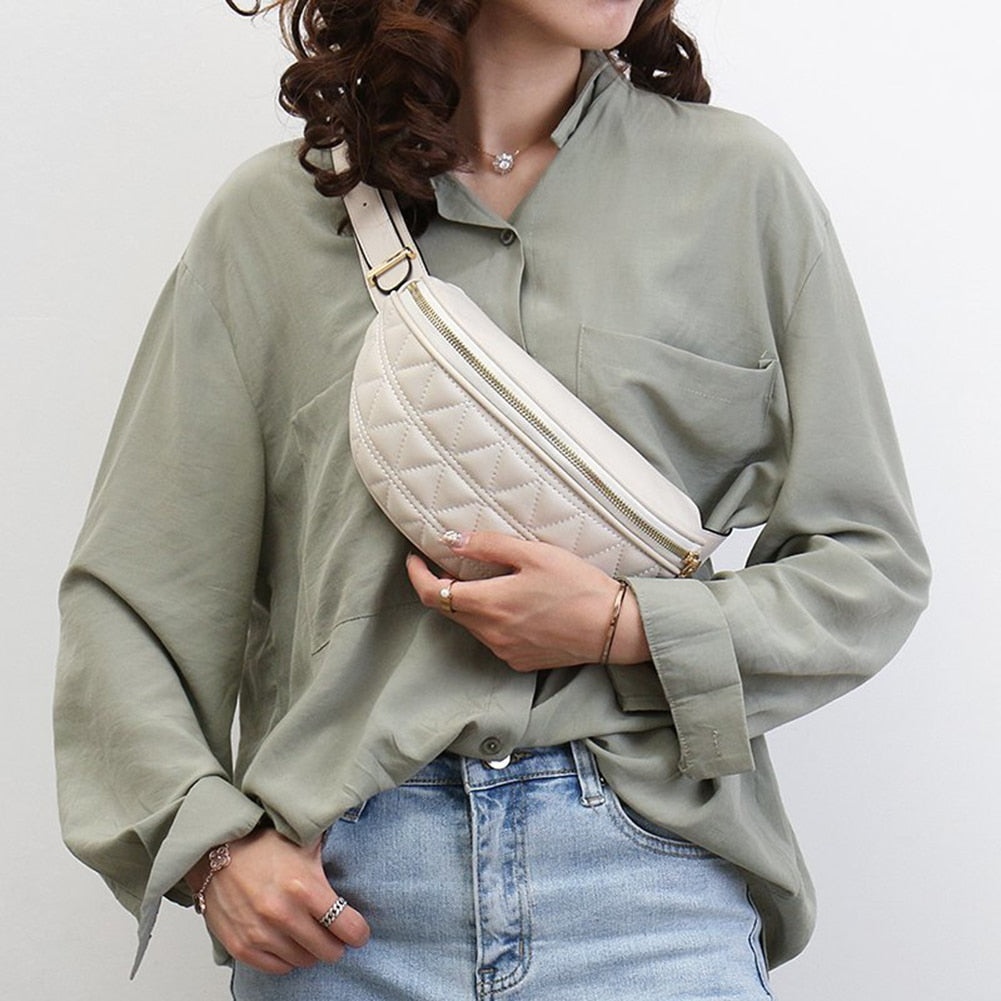 UrbanFlex Bag - Sac banane & bandoulière élégant en cuir végan