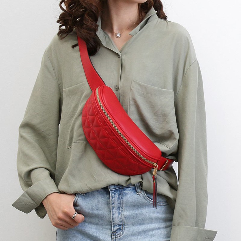 UrbanFlex Bag - Sac banane & bandoulière élégant en cuir végan