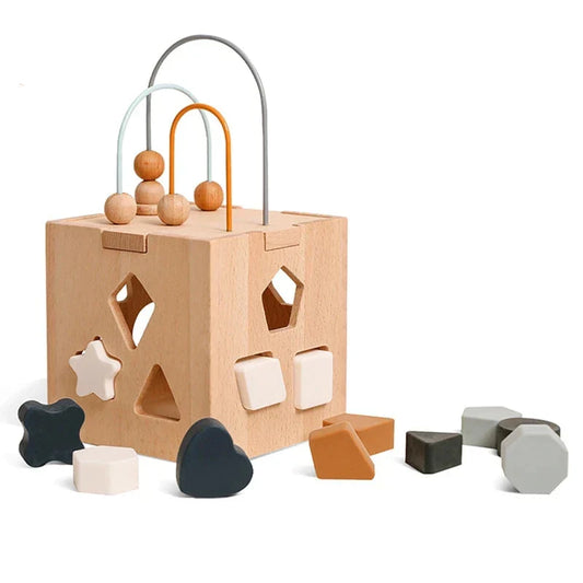 Boîte à musique éducative en bois – Pour apprendre en s’amusant