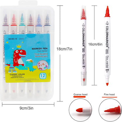 Set de Marqueurs Créatifs – Pour une Explosion de Couleurs Sans Limite