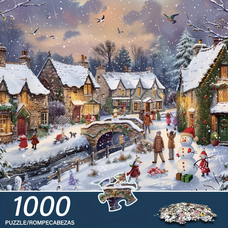 Puzzle des Fêtes Hivernales – Pour Chaleur et Amusement