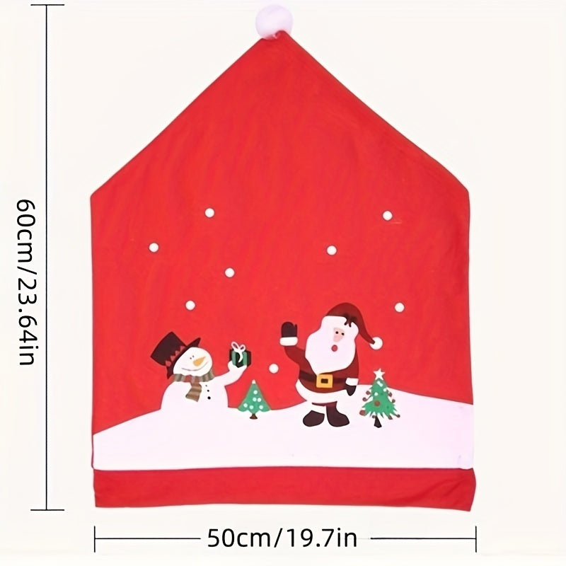 Housse de Chaise Festive – Pour une Table Joyeuse