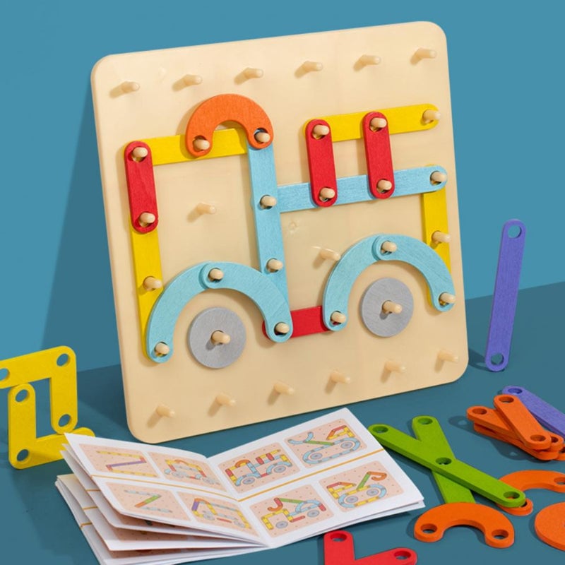 Amusement Constructif avec Mila – Jeu de Construction Créatif