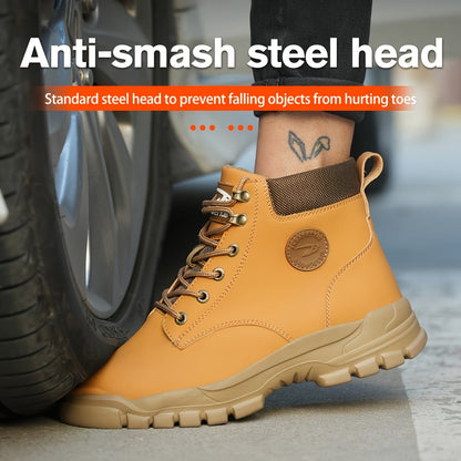 Bottes de travail robustes avec embouts en acier – Durables et confortables pour le travail et l’industrie