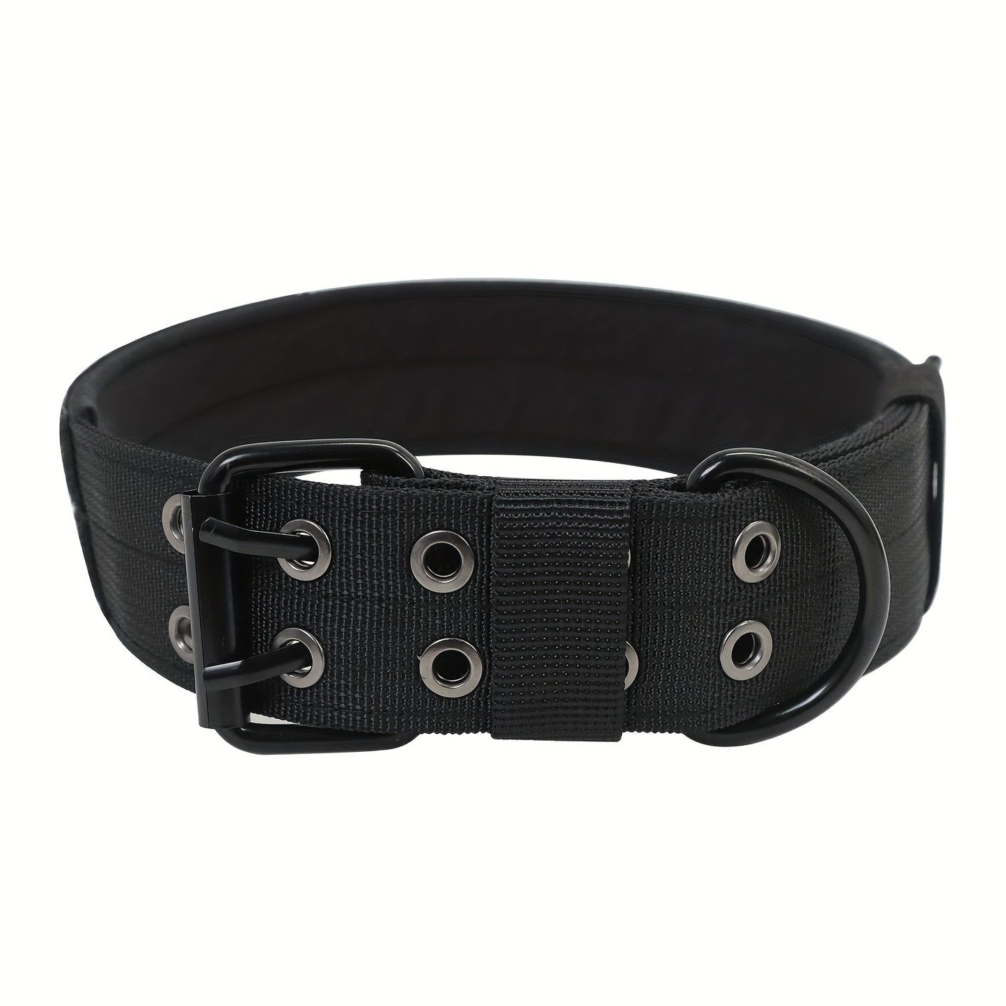 Collier pour chien en nylon réglable – Confort et contrôle pour grands chiens