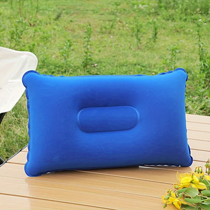Coussins gonflables pour camping et voyage - Lot de 2 coussins doux et portables