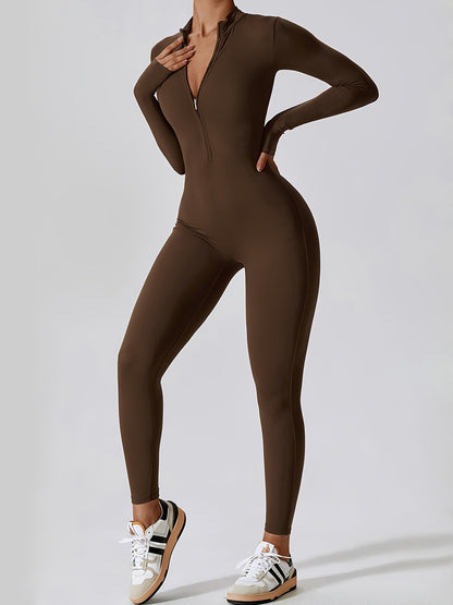Combinaison de Yoga Slim Fit - Mode Active Confortable et Stylée