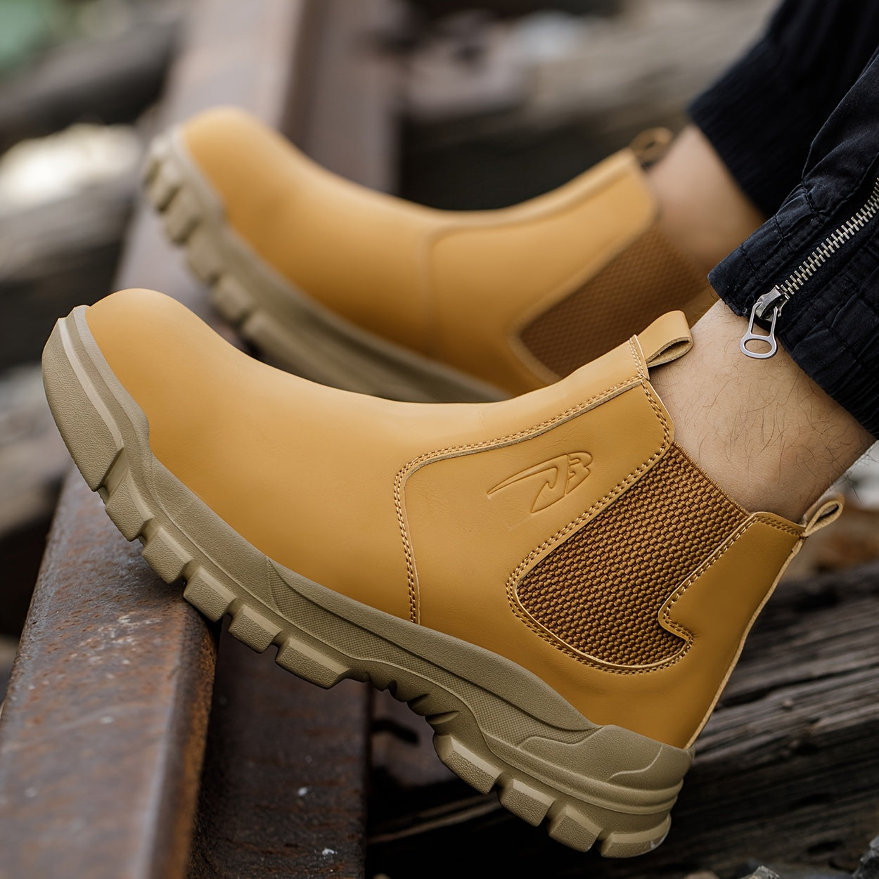 Bottes de sécurité à embouts en acier – Durables et confortables pour toutes les saisons