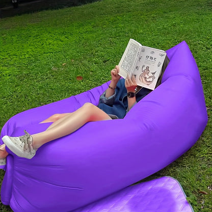 Canapé gonflable – Léger et confortable pour le camping et les aventures en plein air