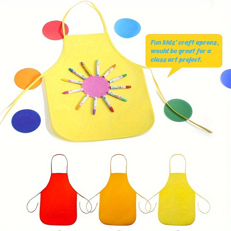 Set de Tablier Enfants Colorés – Parfait pour les Projets Créatifs