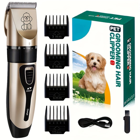Tondeuse sans fil pour animaux – Rechargeable USB et silencieuse pour chiens et chats