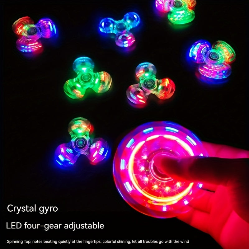 Fidget Spinners Lumineux – Jouez et Détendez-vous