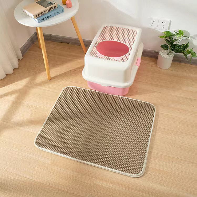 Tapis pour bac à litière PetPurity en nid d'abeille