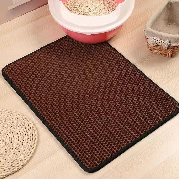 Tapis pour bac à litière PetPurity en nid d'abeille