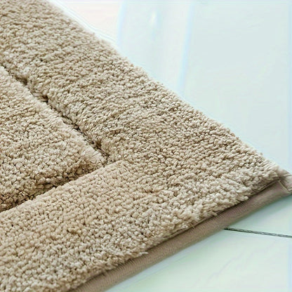 Set de Tapis de Salle de Bain en Microfibres Ultrafines 3 Pièces – Séchage Rapide et Absorbant