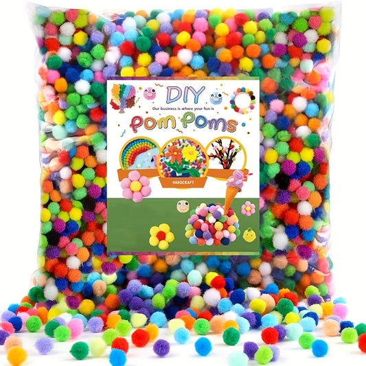 Set de Pompons DIY – 2000 Pièces pour Projets Créatifs