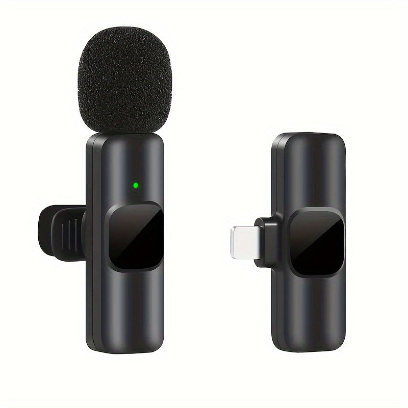 Microphone Lavalier Sans Fil Professionnel - Idéal pour les Enregistrements Vidéo et le Streaming en Direct
