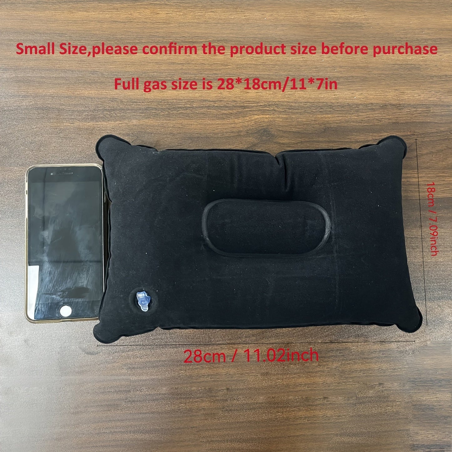 Coussins gonflables pour camping et voyage - Lot de 2 coussins doux et portables