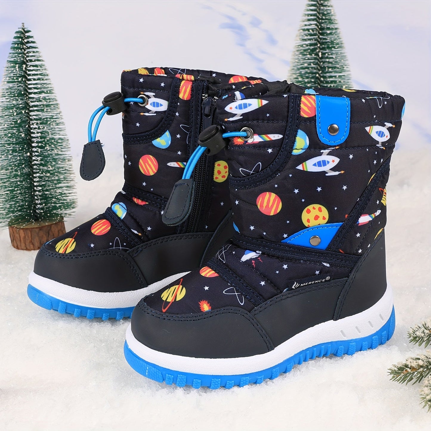 Bottes d'Hiver Joyeuses pour Enfants – Chaleur et Amusement dans la Neige