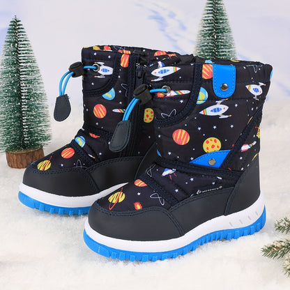 Bottes d'Hiver Joyeuses pour Enfants – Chaleur et Amusement dans la Neige
