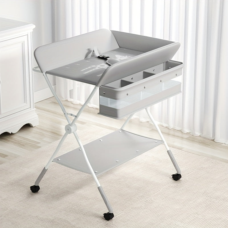 Table à Langer Réglable et Portable pour Bébés – Parfaite pour l’Organisation et le Confort
