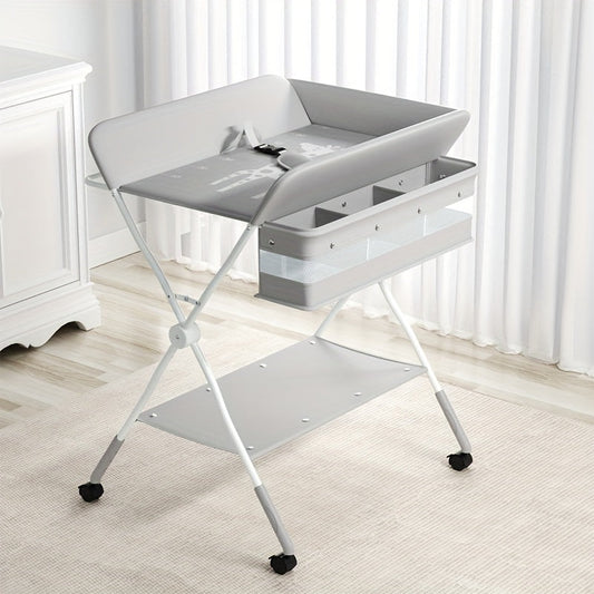 Table à Langer Réglable et Portable pour Bébés – Parfaite pour l’Organisation et le Confort