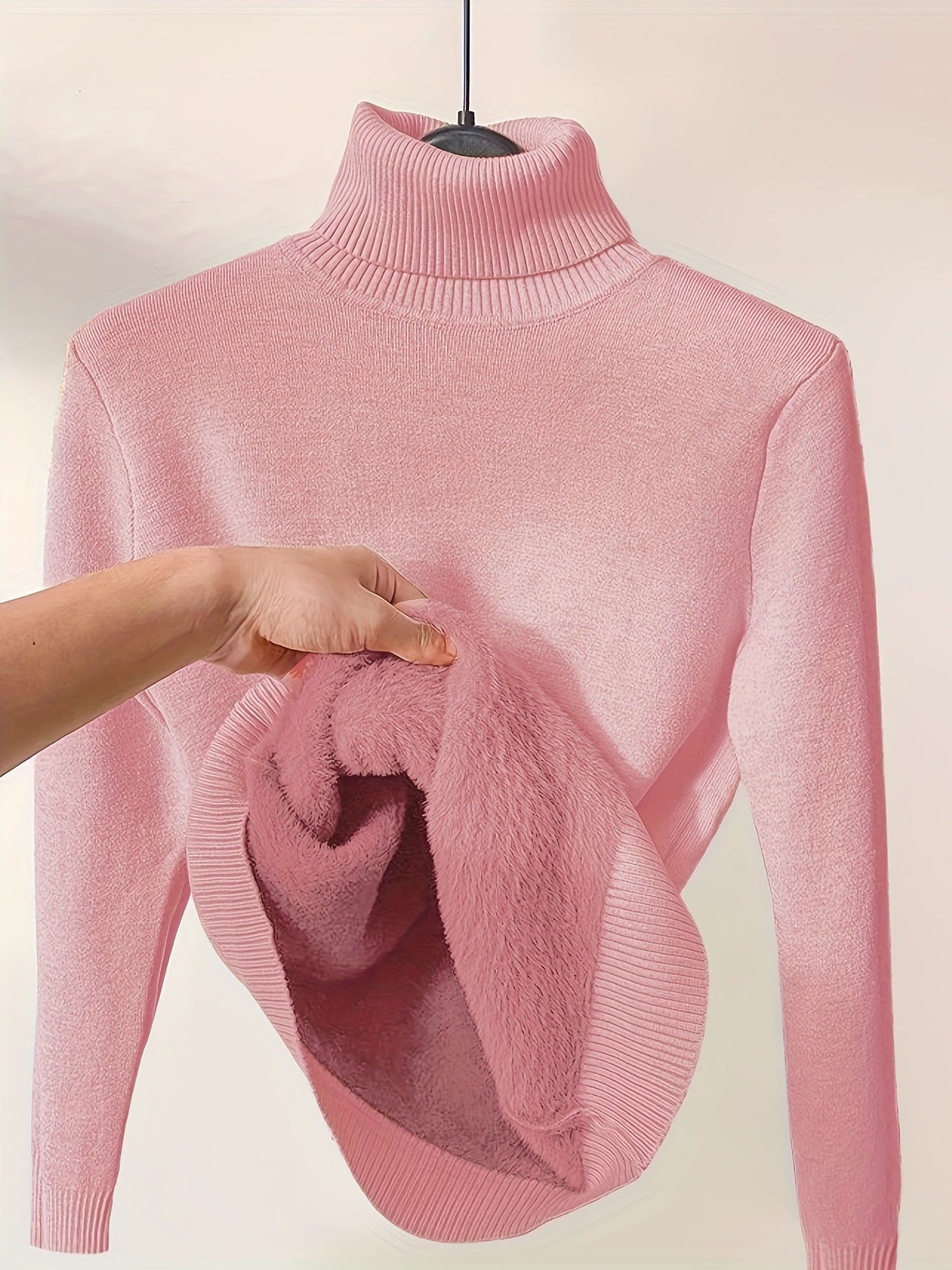 Pull Col Roulé Thermique - Confortable et Chaud pour les Jours Froids