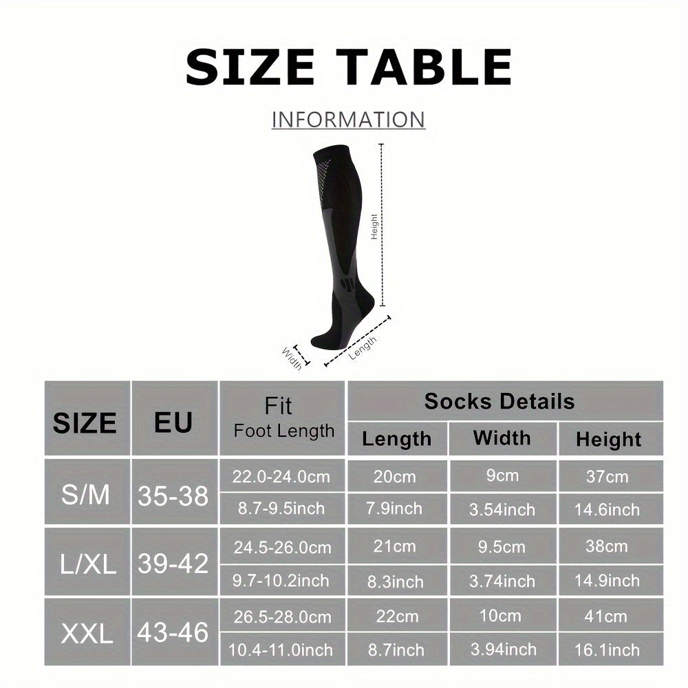 Chaussettes de compression sport pour femmes – Respirantes et de soutien