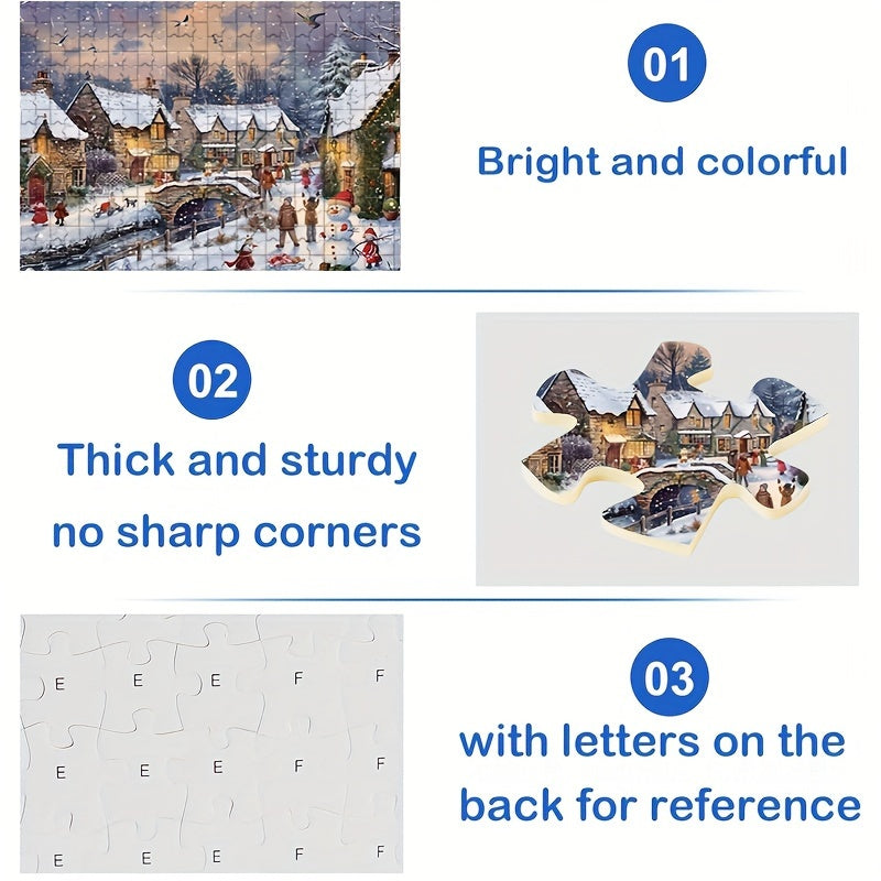 Puzzle des Fêtes Hivernales – Pour Chaleur et Amusement