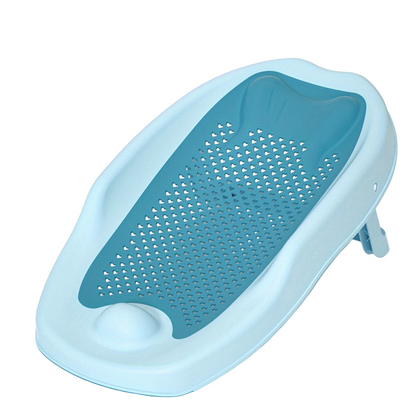 Siège de bain pliable pour enfants - Support de bain antidérapant en forme de poisson pour un bain en toute sécurité