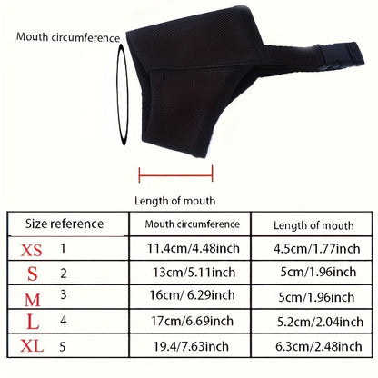 Muselière Quick Fit pour chien – Sécuritaire et confortable pour les soins