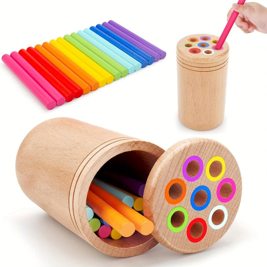 Bâtons d’Équilibre Colorés – Développez la Coordination Main-Œil et la Reconnaissance des Couleurs