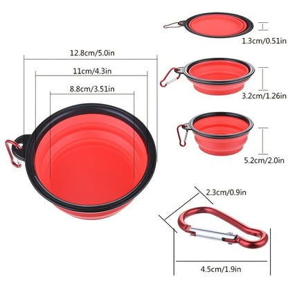 Gamelle pliable pour animaux – Durable et compacte pour chiens et chats