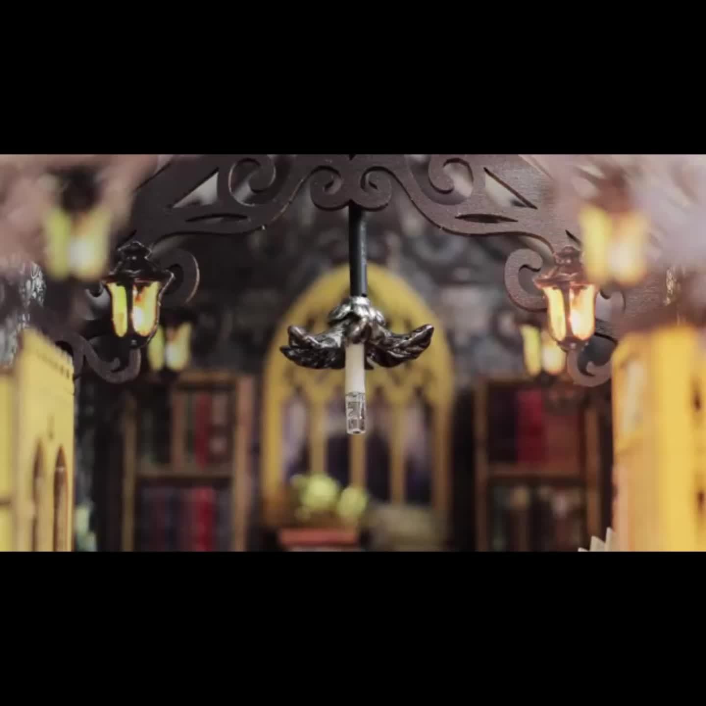 Maison de livres magique – Puzzle 3D en bois pour constructeurs créatifs