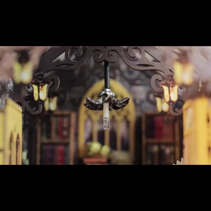 Maison de livres magique – Puzzle 3D en bois pour constructeurs créatifs