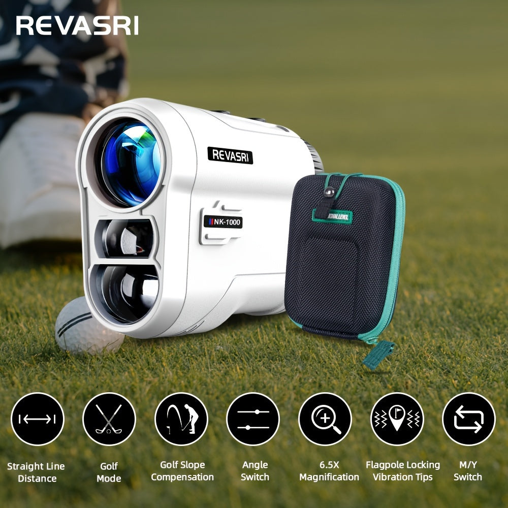Télémètre de golf avancé – Mesures précises avec compensation de pente et retour par vibration