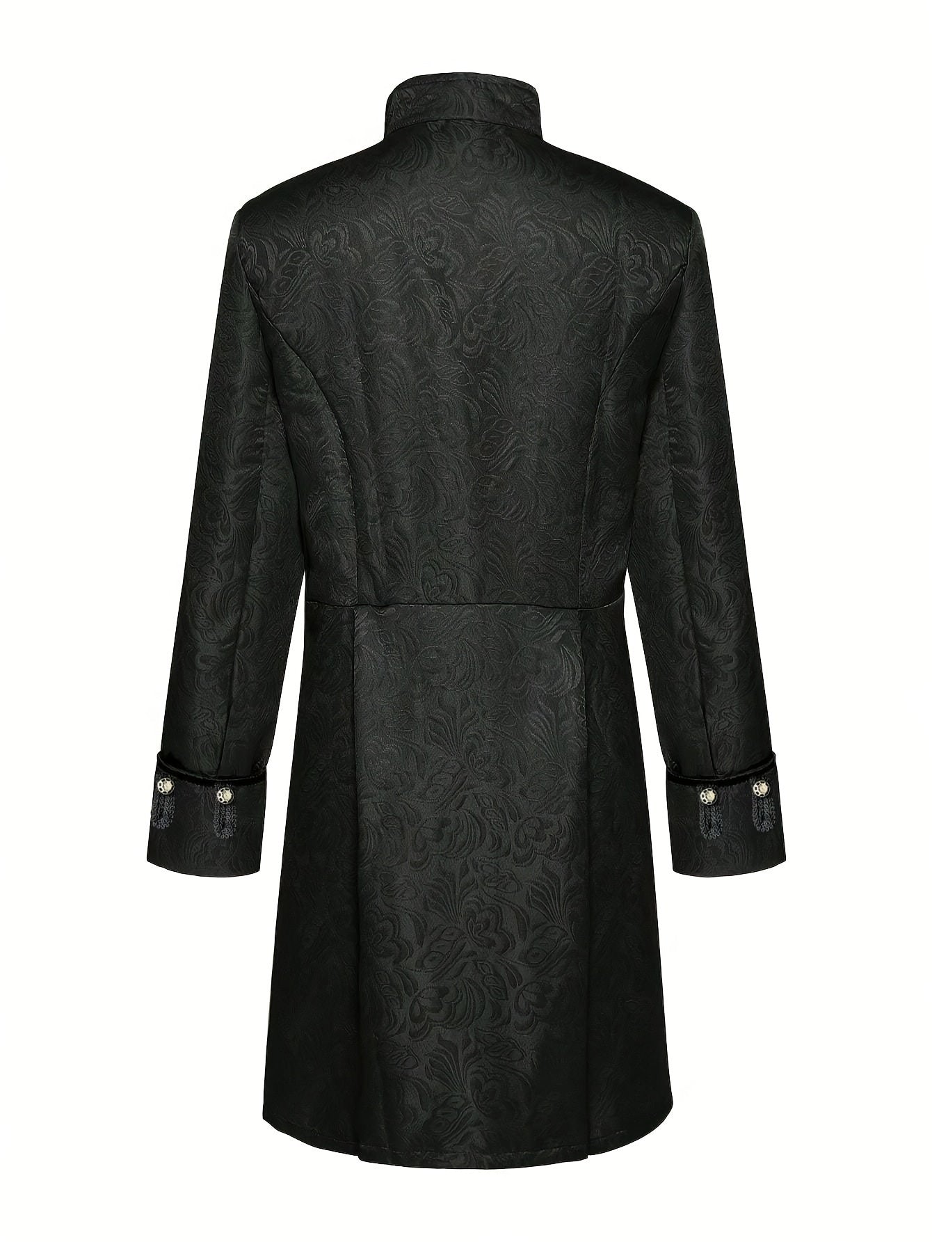 Veste Jacquard Médiévale Henri - Tenue Élégante et Stylée pour Occasions Festives