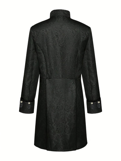 Veste Jacquard Médiévale Henri - Tenue Élégante et Stylée pour Occasions Festives