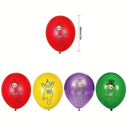 Set fête d’anniversaire Teletubbies – Décoration complète pour une fête joyeuse