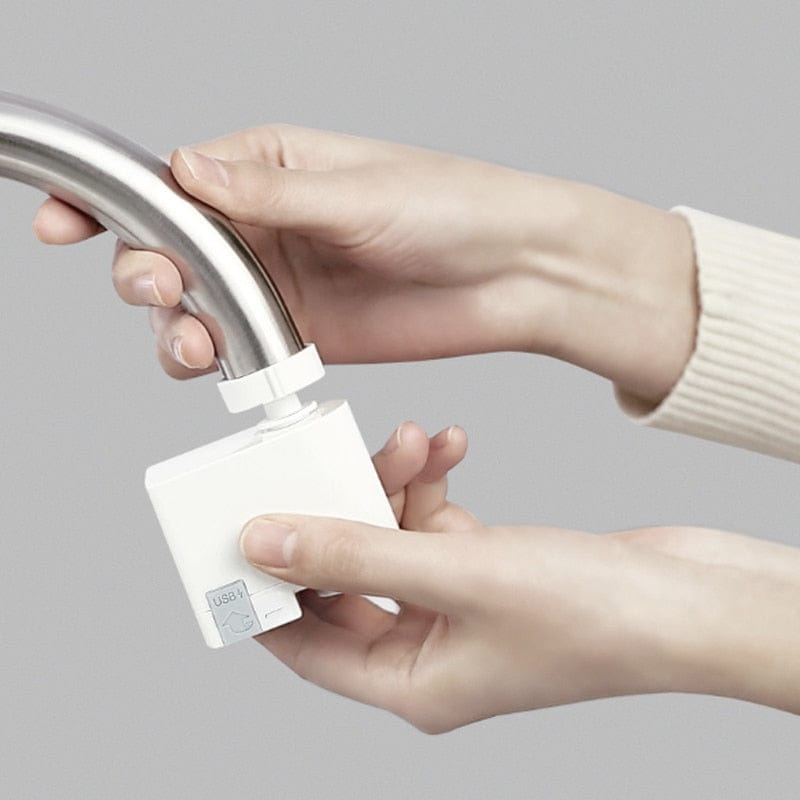 Distributeur d’eau intelligent - Adaptateur automatique de robinet pour une utilisation sans contact