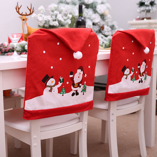Housse de Chaise Festive – Pour une Table Joyeuse