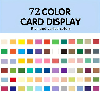 Set de 72 Marqueurs de Peinture Acrylique – Parfait pour la Peinture Créative sur Divers Supports