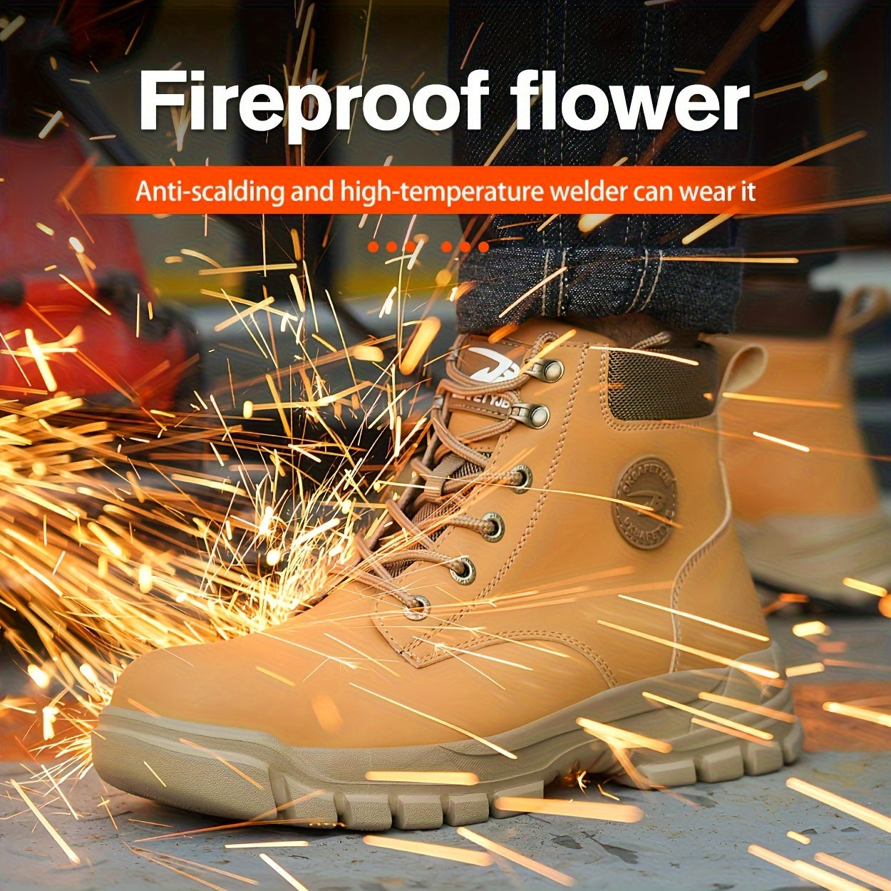 Bottes de travail robustes avec embouts en acier – Durables et confortables pour le travail et l’industrie