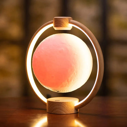 LuneMagique - Enceinte Bluetooth LED Éclat de Lune