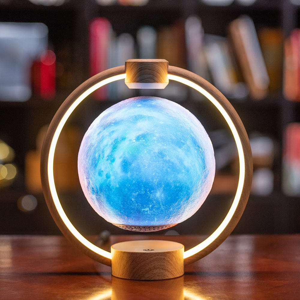 LuneMagique - Enceinte Bluetooth LED Éclat de Lune