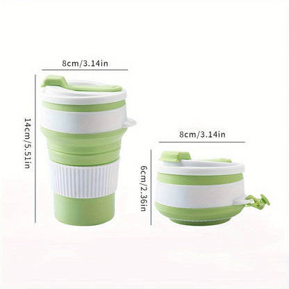 Gobelet de voyage pliable – Durable et compact pour camping et voyages