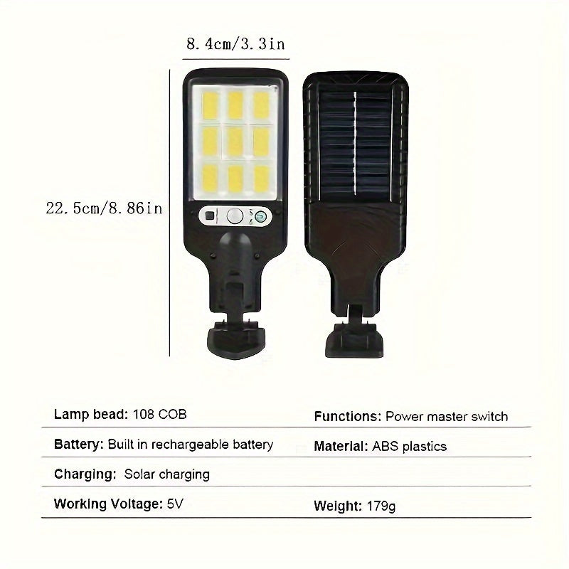 Lampe murale à capteur SolarSense – Pour un éclairage intelligent et pratique