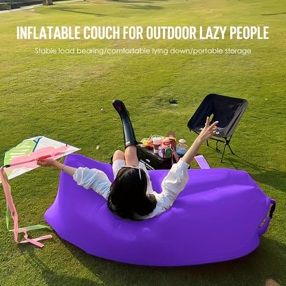 Canapé gonflable – Léger et confortable pour le camping et les aventures en plein air